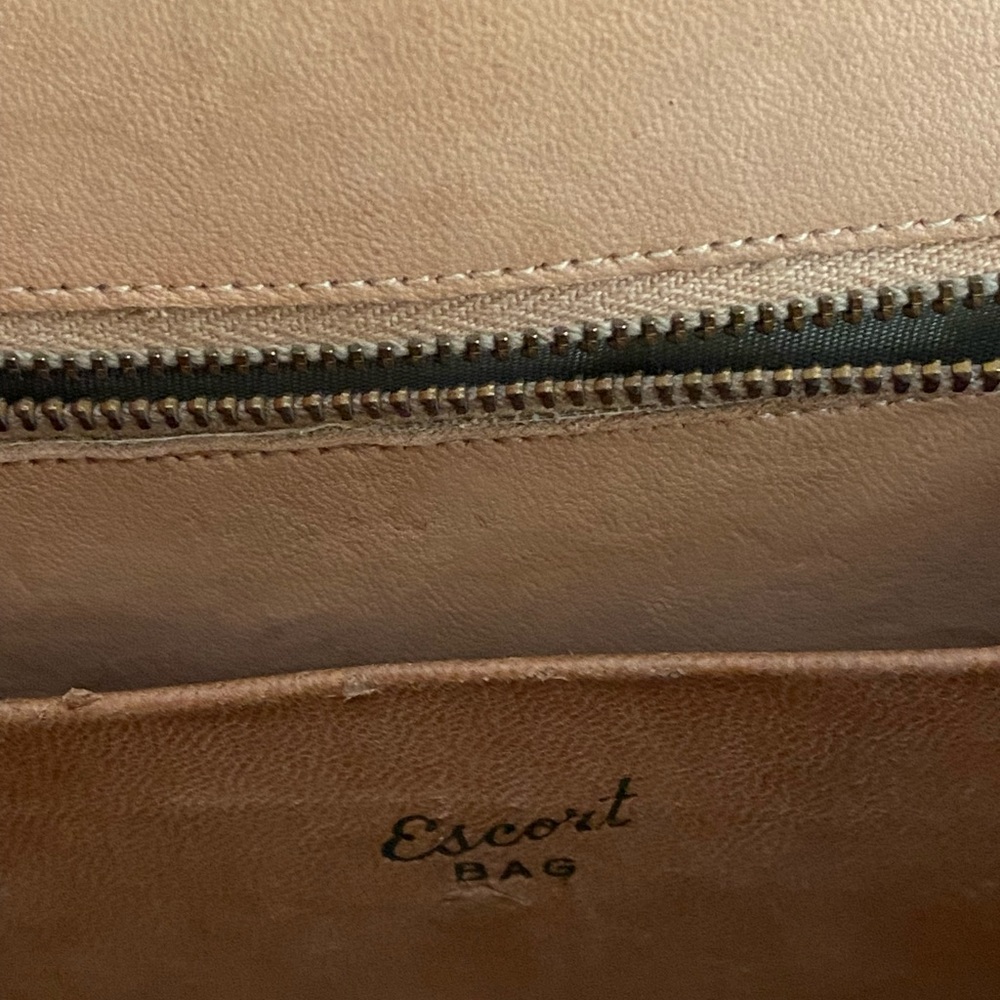 Vintage leather escort bag - Picture 7 of 10